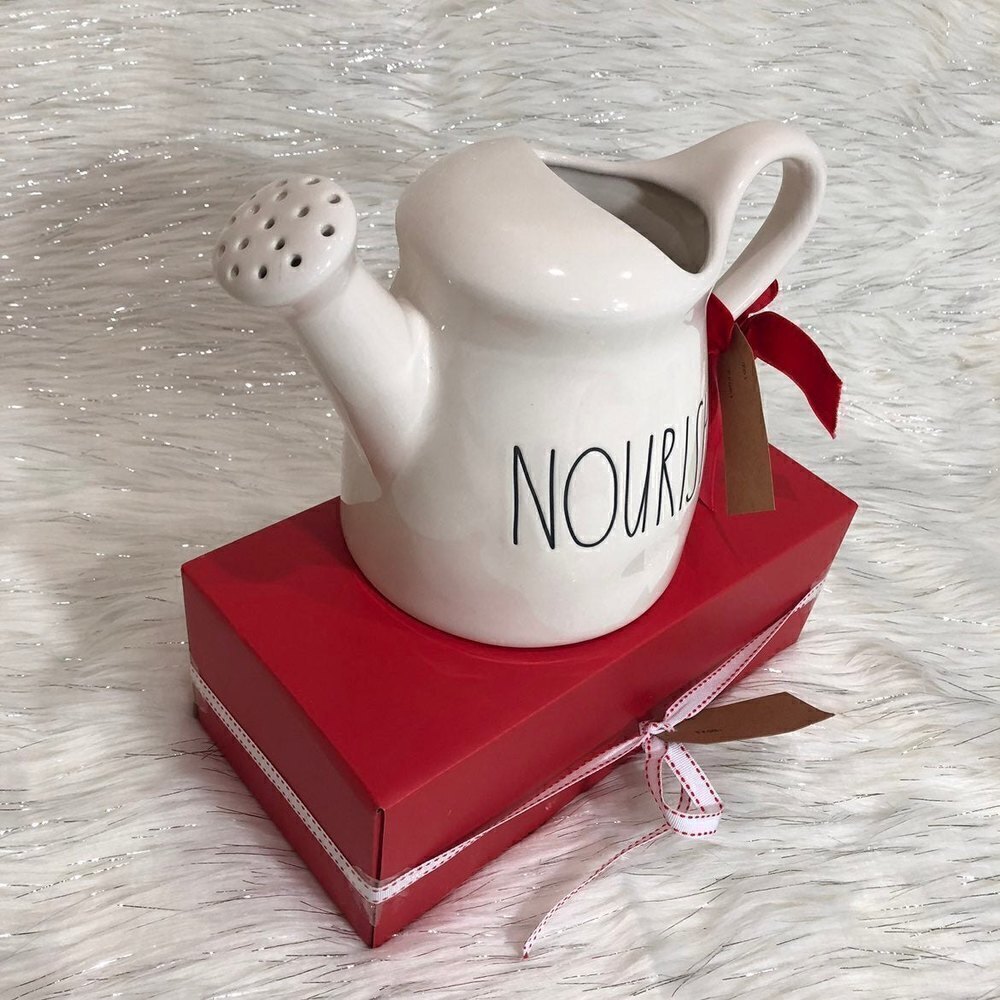 Rae Dunn Watering Pitcher Ceramic. - Picture 3 of 7